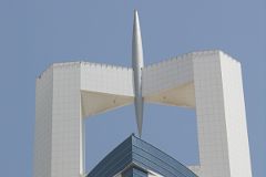 Dubai Sheikh Zayed Road 09 Chelsea Tower Top Close Up